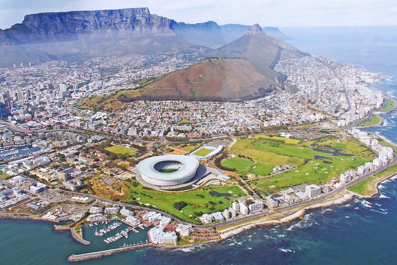 Cape Town with Table Mountain in the Background
