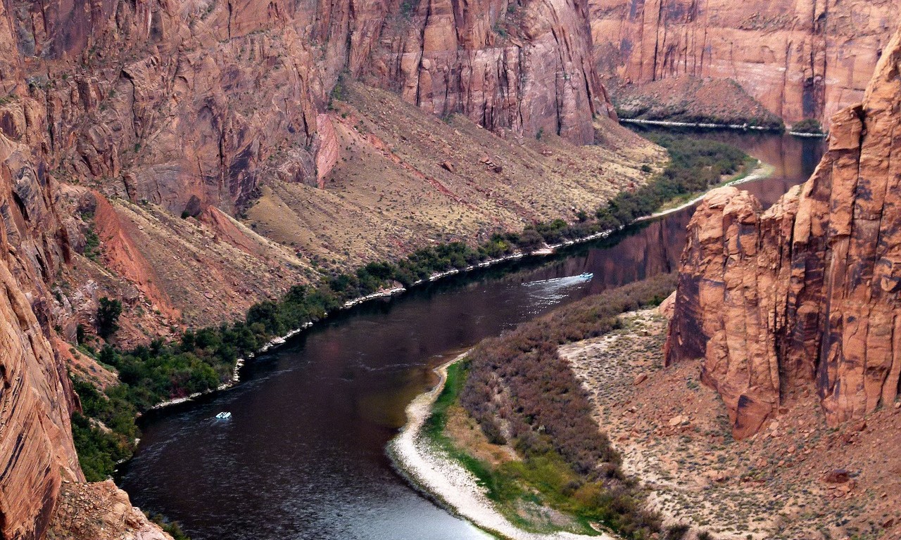 Colorado river erosion