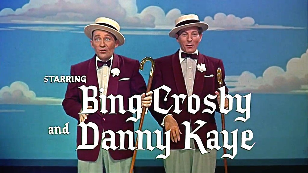 Bing Crosby and Danny Kaye in White Christmas trailer