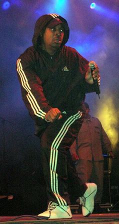 Facts about Adidas - Chuck.D in Adidas wearsuit