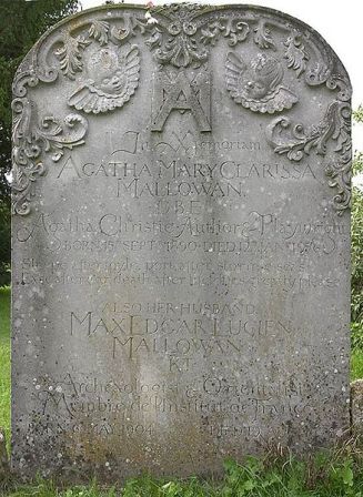 Facts about Agatha Christie - Gravestone
